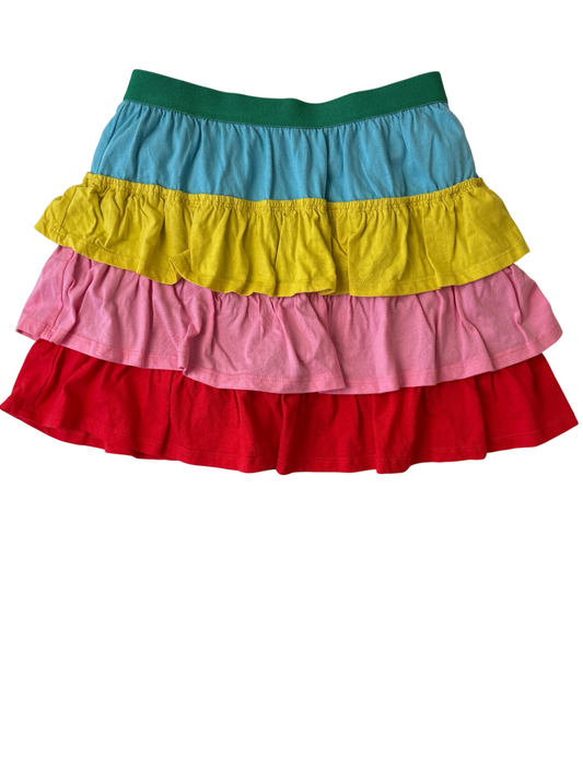 Mini Boden Skirt - Multicolor Rainbow Tiered | size 13-14