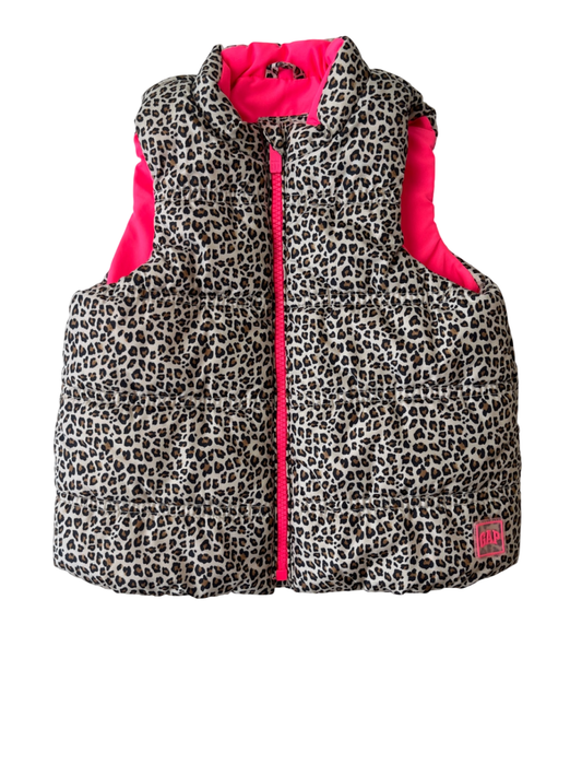 BabyGap Vest - Multicolor Leopard Print | size 2T