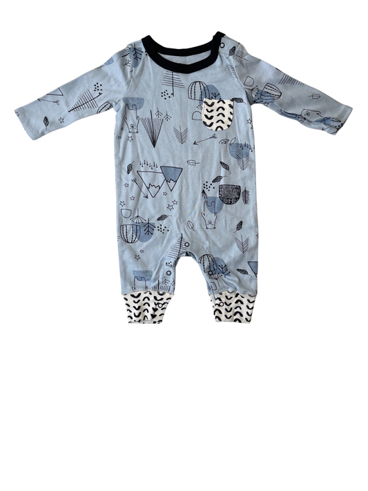 Lamaze Jumper - Blue Nature | size 3 Months