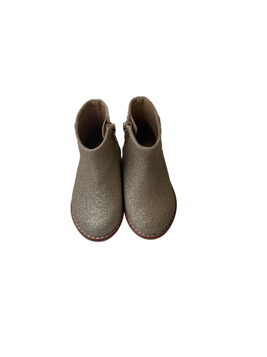 Janie and Jack Boots - Gold Glitter | size shoe - 4