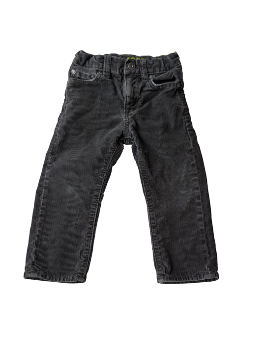 babyGap Pants - Grey Corduroy | size 18 - 24 Months