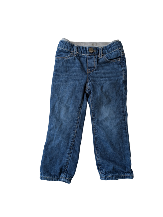 babyGap Jeans - Blue knit waistband | size 18 - 24 Months