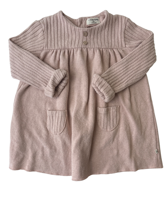 1+ in the family Dress - Pink Knit | size 24 Months