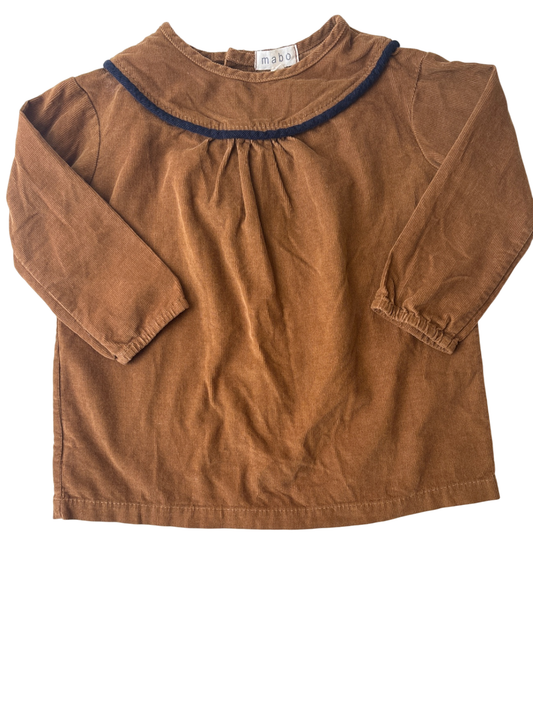 Mabo Dress - Brown Corduroy | size 18 Months