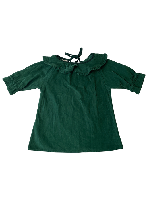 Mabo Dress - Green Corduroy | size 2T/3T