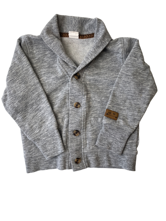 H&M Sweater - Gray Cardigan | size 18 - 24 Months