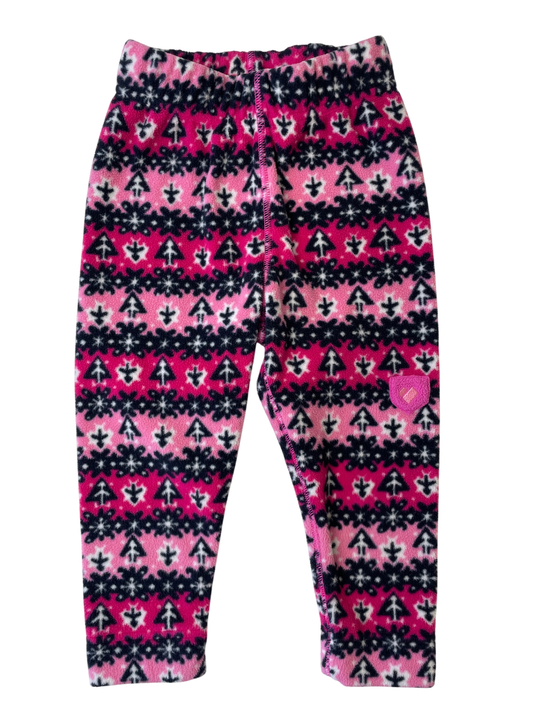 Obermeyer Leggings - Pink Fleece | size 6