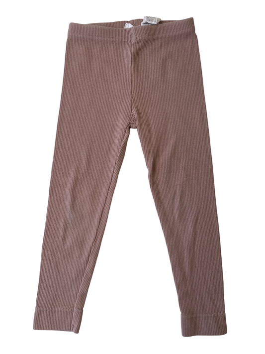 Jamie Kay Leggings - Pink Ribbed | size 4T