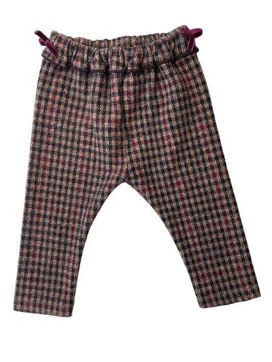 Zara Pants - Multicolor Plaid | size 6 - 9 Months