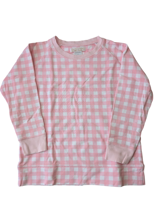 Beaufort Bonnet Longsleeve Shirt - Pink Gingham | size 6