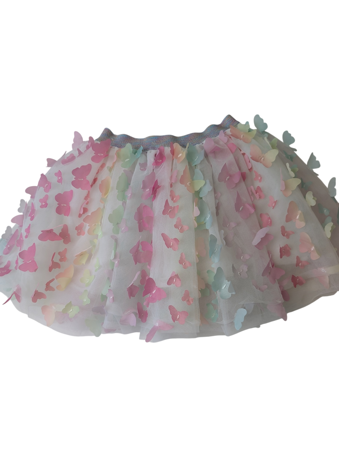 Lola & The Boys Skirt - Multicolor Butterflies | size 4T