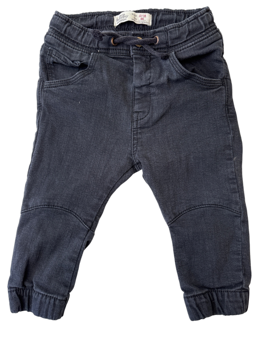 Zara Pants - Black Jogger | size 12 - 18 Months