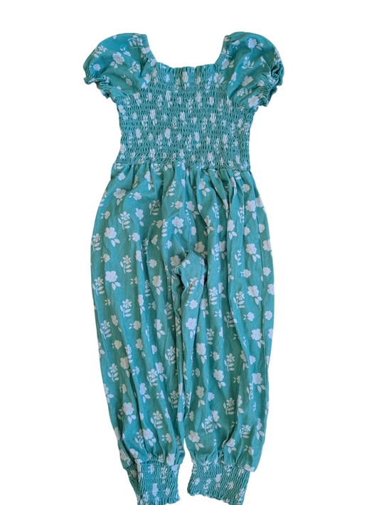 Sweet Honey Jumpsuit - Green | size 4T
