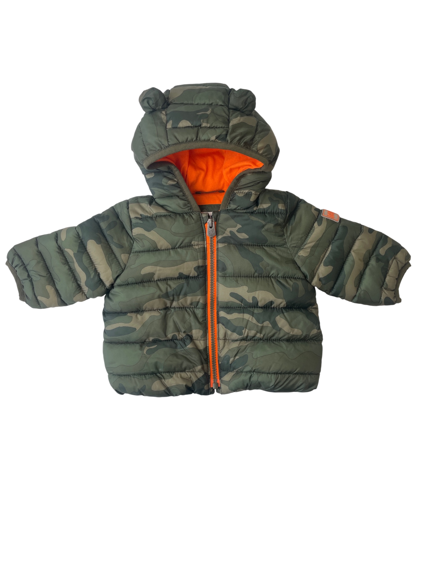 BabyGap Coat/Jacket - Green Camoflage Puffer | size 0 - 6 Months