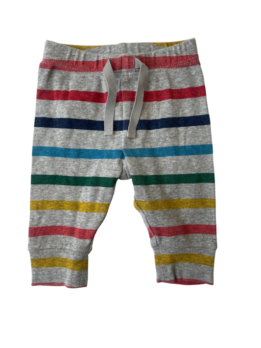 BabyGap Pants - Gray Stripe | size 0 - 3 Months