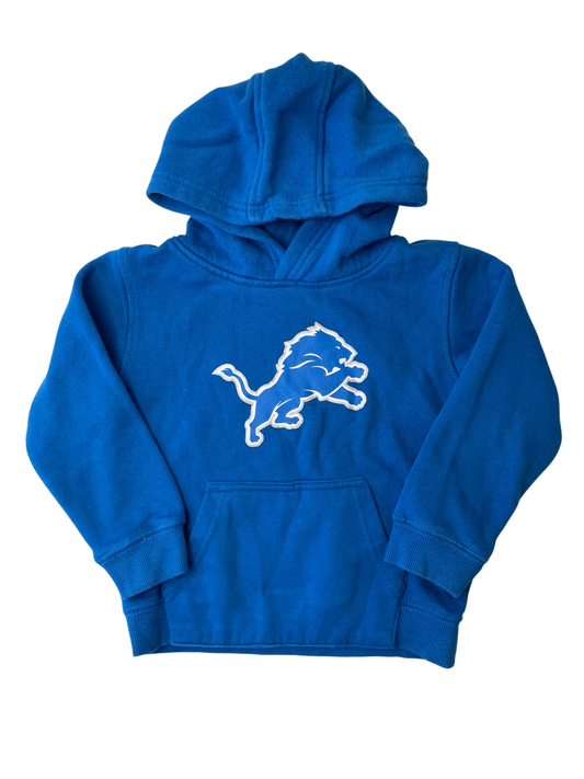 NFL Sweatshirt - Blue Lions Logo | size 4T