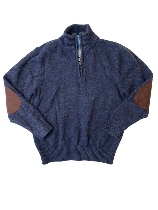 Good Lad Sweatshirt - Navy Blue Quarter Zip | size 5T