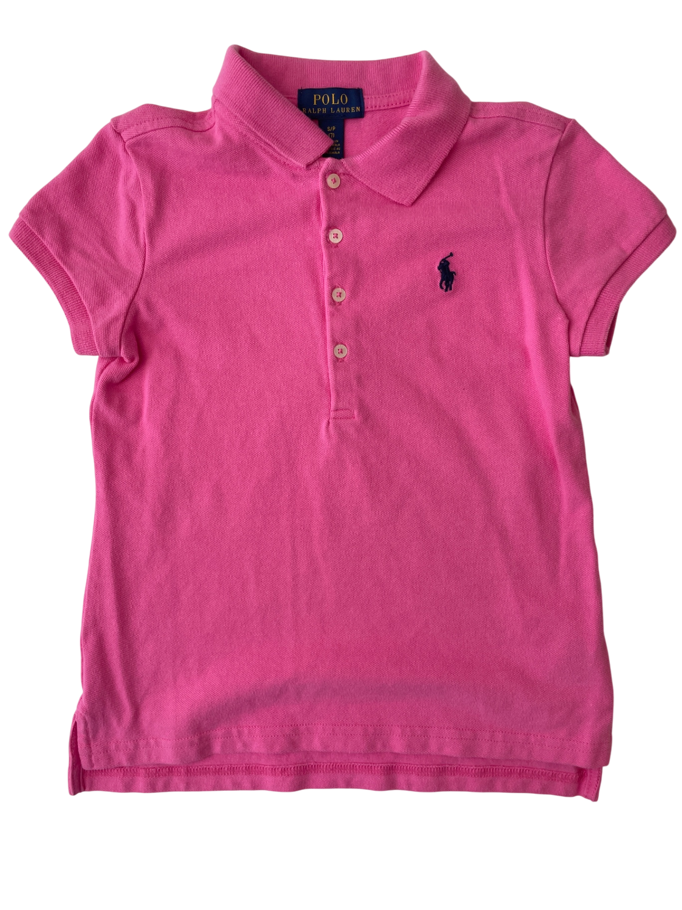 Polo Ralph Lauren Shirt - Pink Polo | size 7