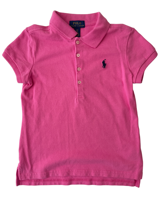 Polo Ralph Lauren Shirt - Pink Polo | size 7