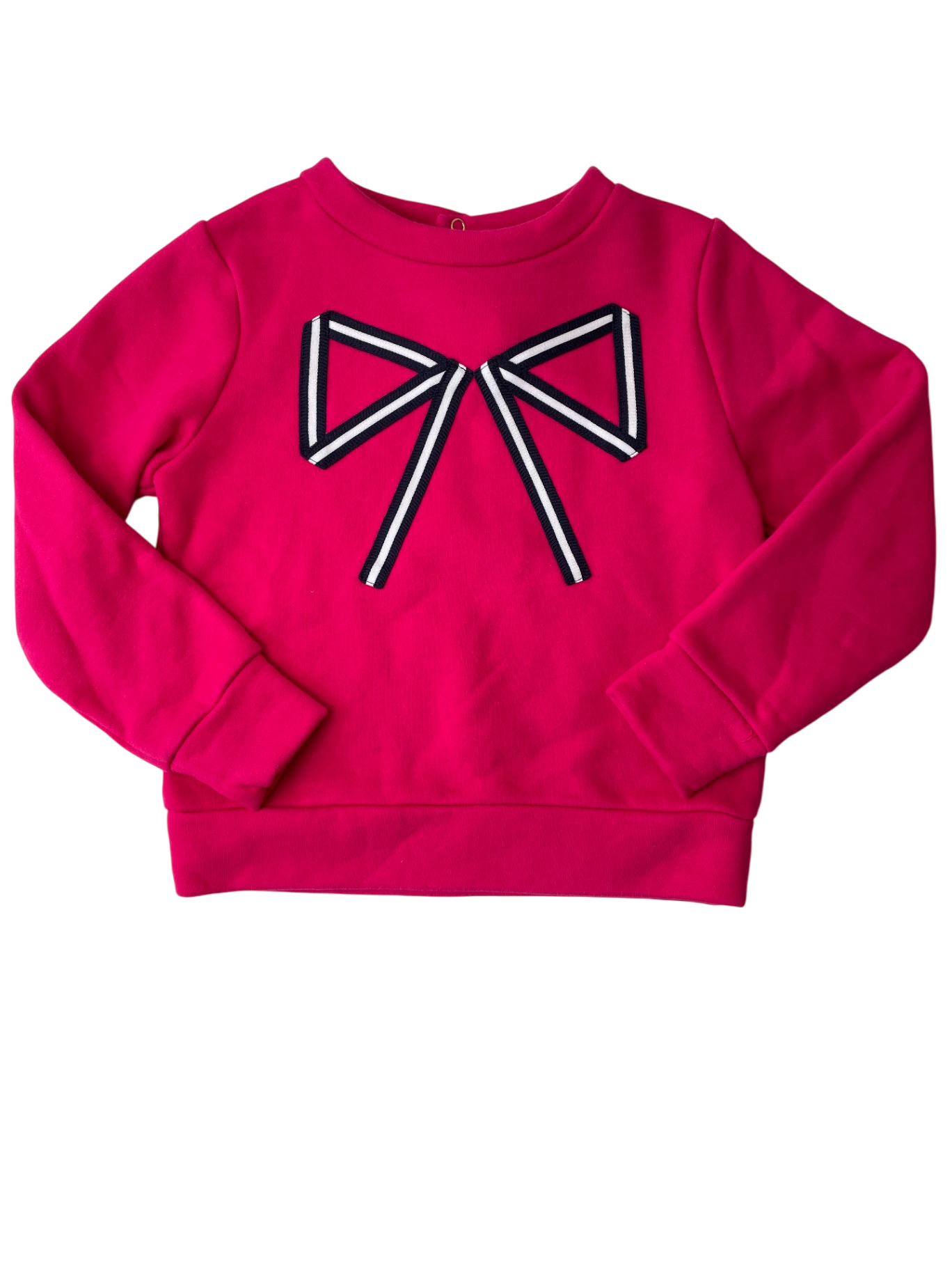 Jacadi Sweatshirt - Pink Bow | size 6