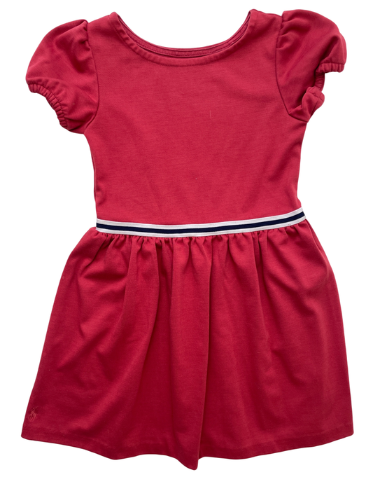 Polo Ralph Lauren Dress - Red Cap Sleeve | size 5T