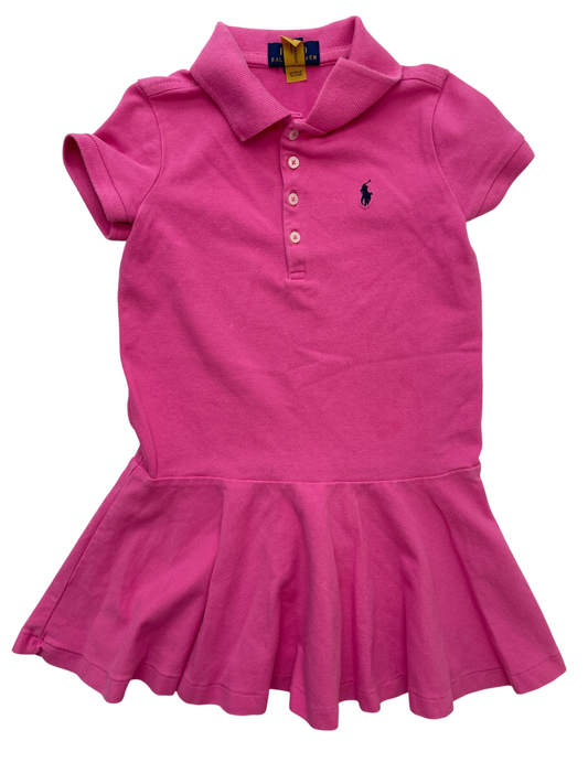 Polo Ralph Lauren Dress - Pink Polo + Pleated | size 5T