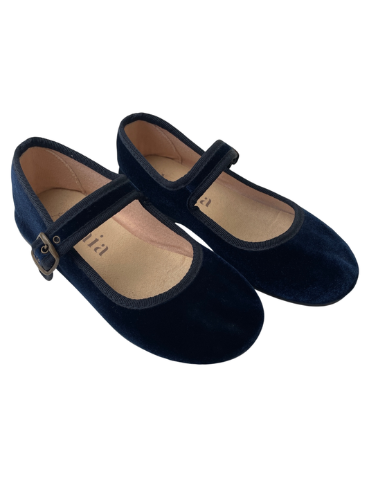 Amaia Shoes - Blue Velvet Mary Jane | size 11