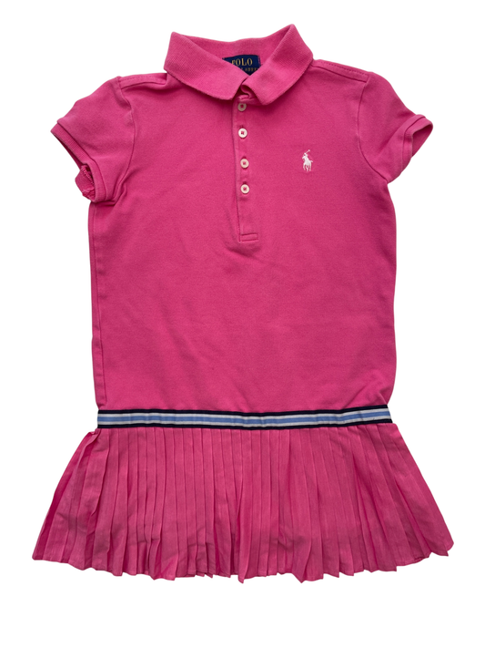 Polo Ralph Lauren Dress - Pink Pleated Skirt w/ Belt | size 5T