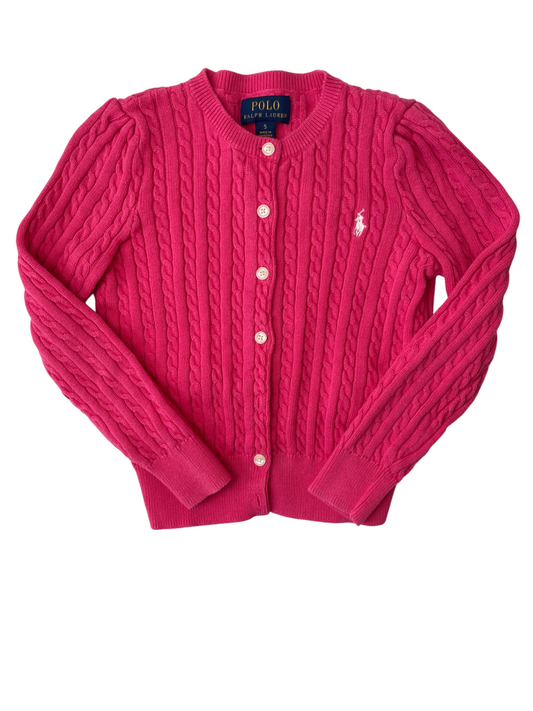 Polo Ralph Lauren Sweater - Pink Knit Cardigan | size 5T