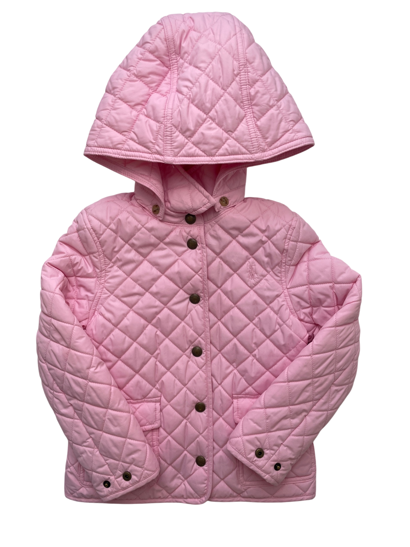 Polo Ralph Lauren Jacket/Coat - Pink Quilted Puffer | size 6