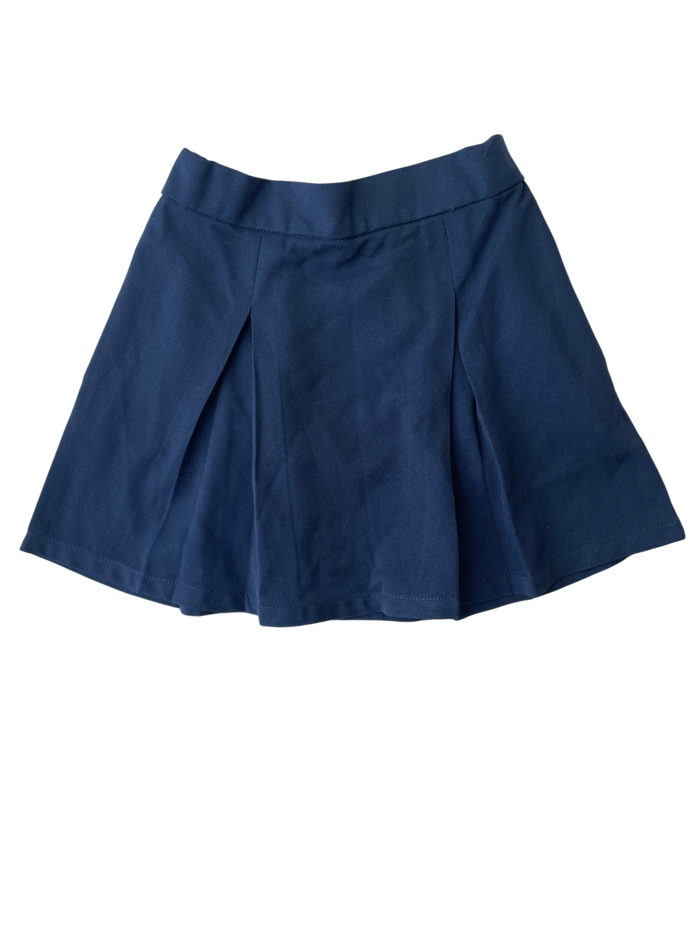 H&M Skirt - Navy Blue Pleated + Pockets | size 5T