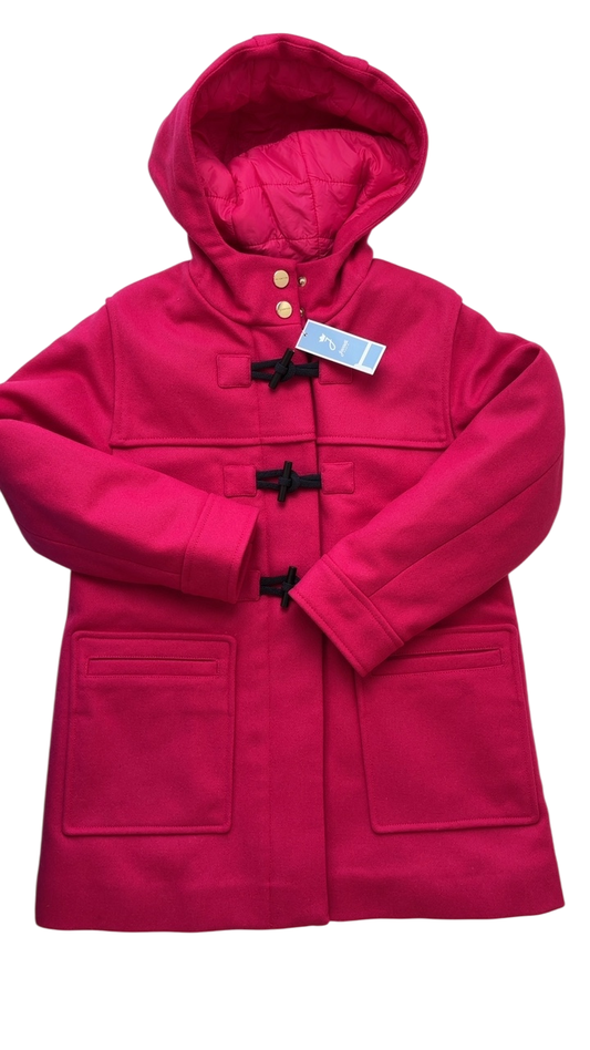 Jacadi Coat - Pink Peacoat + Toggle Buttons | size 8