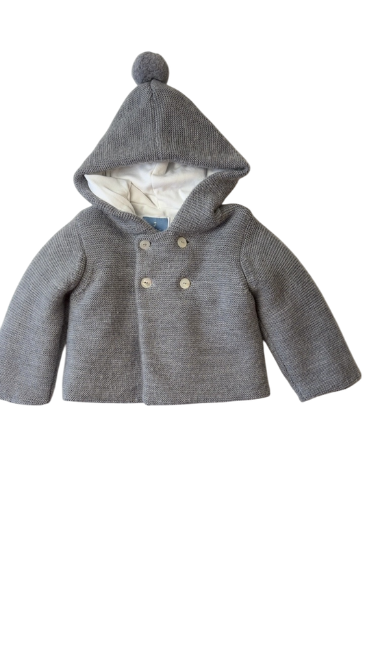 Jacadi | 12 months | Jacket/Coat - Gray Knit