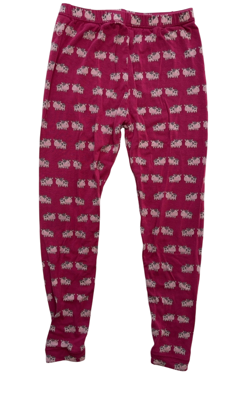 Kickee Pants Leggings - Pink Elephant | size 4T