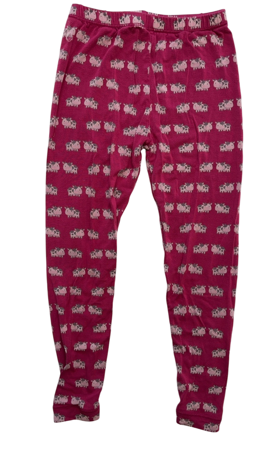 Kickee Pants Leggings - Pink Elephant | size 4T