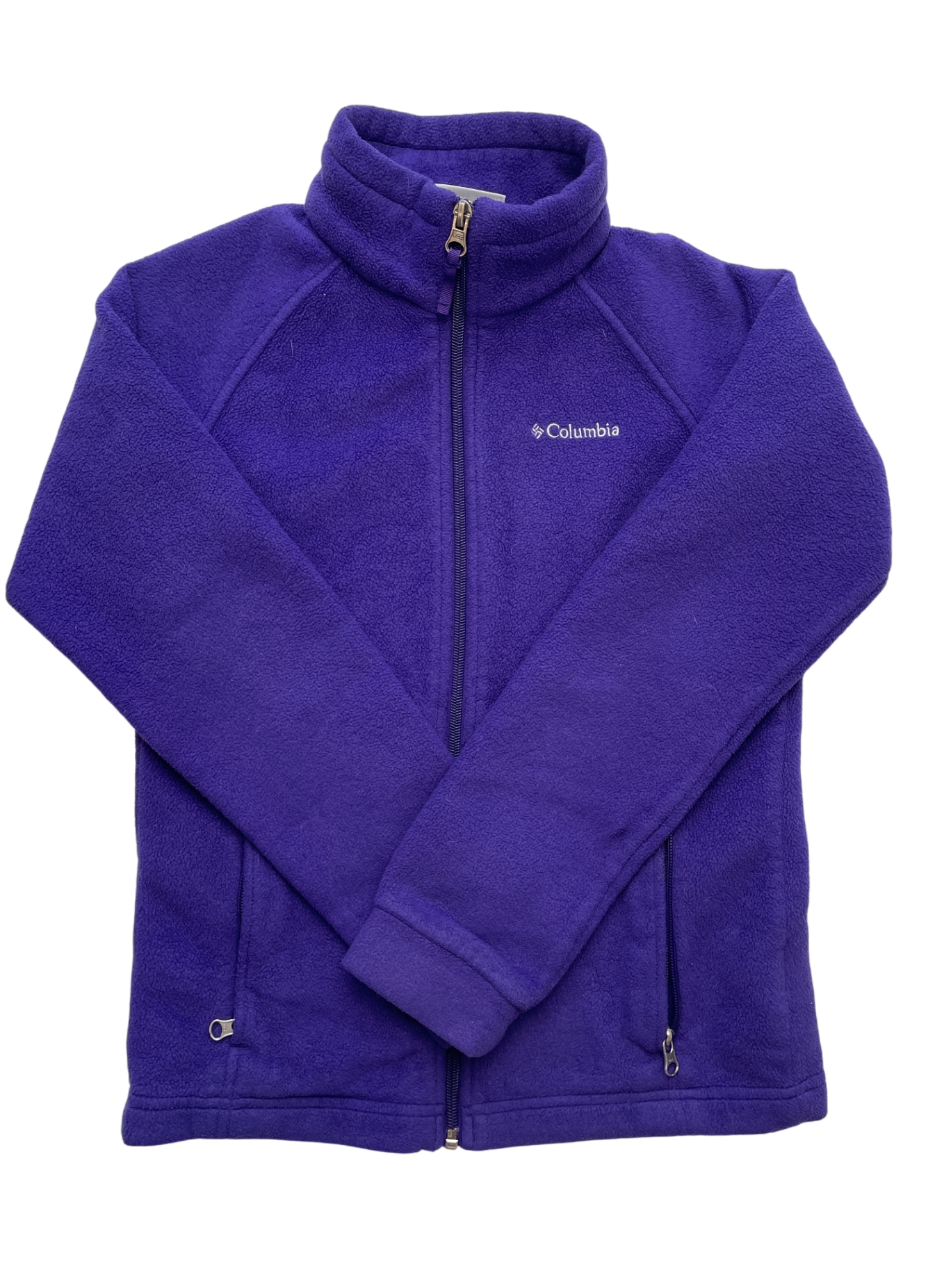 Columbia Jacket - Purple Fleece Zip Up | size 10/12