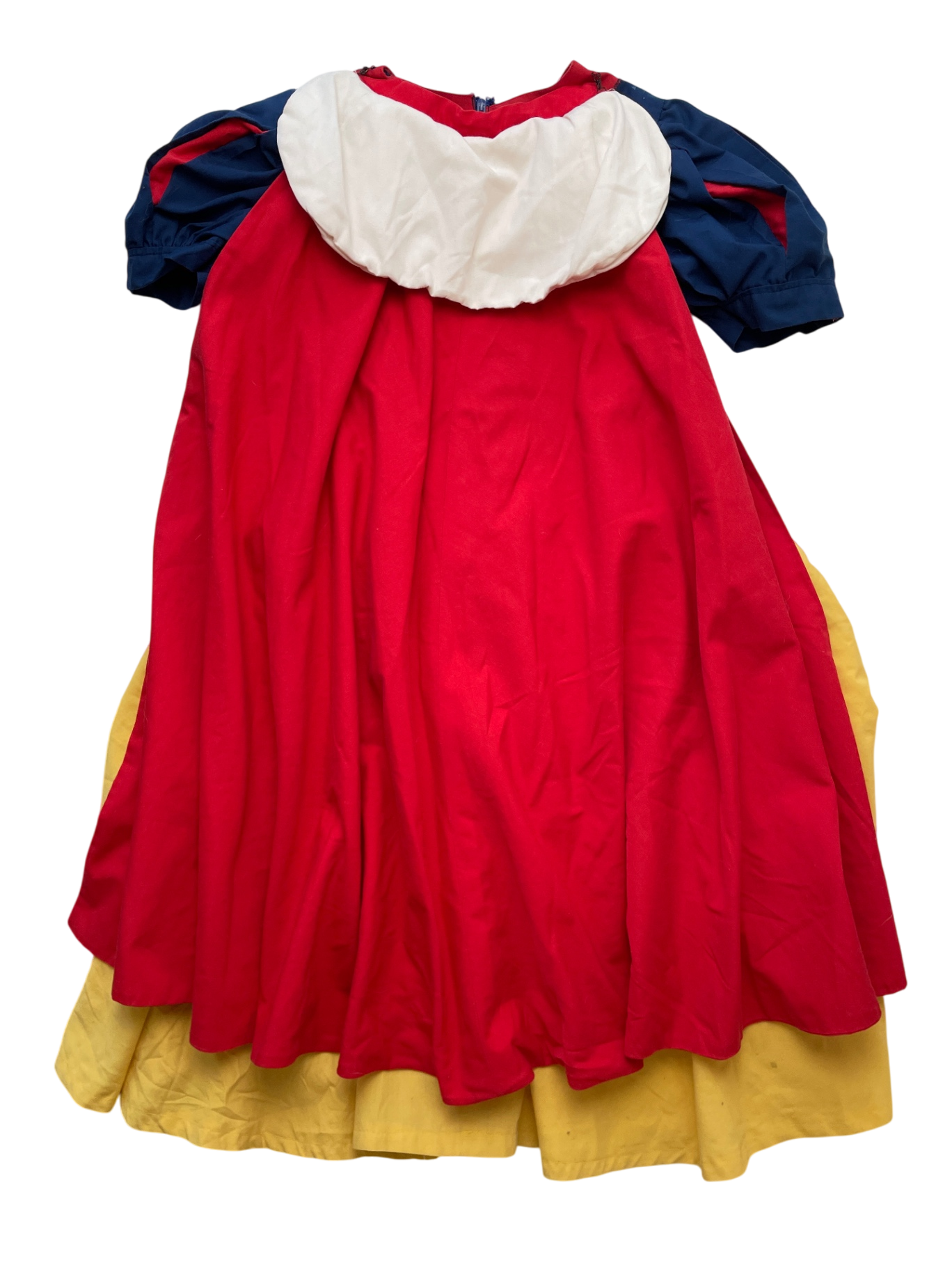 Dandelion Kids Costume - Blue/Yellow Snow White Dress w/ Cape | size 7/8
