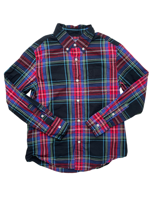 Crewcuts Shirt - Red Plaid Button Down | size 8