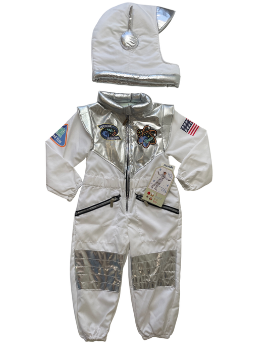I Want To Be... Costume - White Astronaut (Suit + Helmet) | size 3T