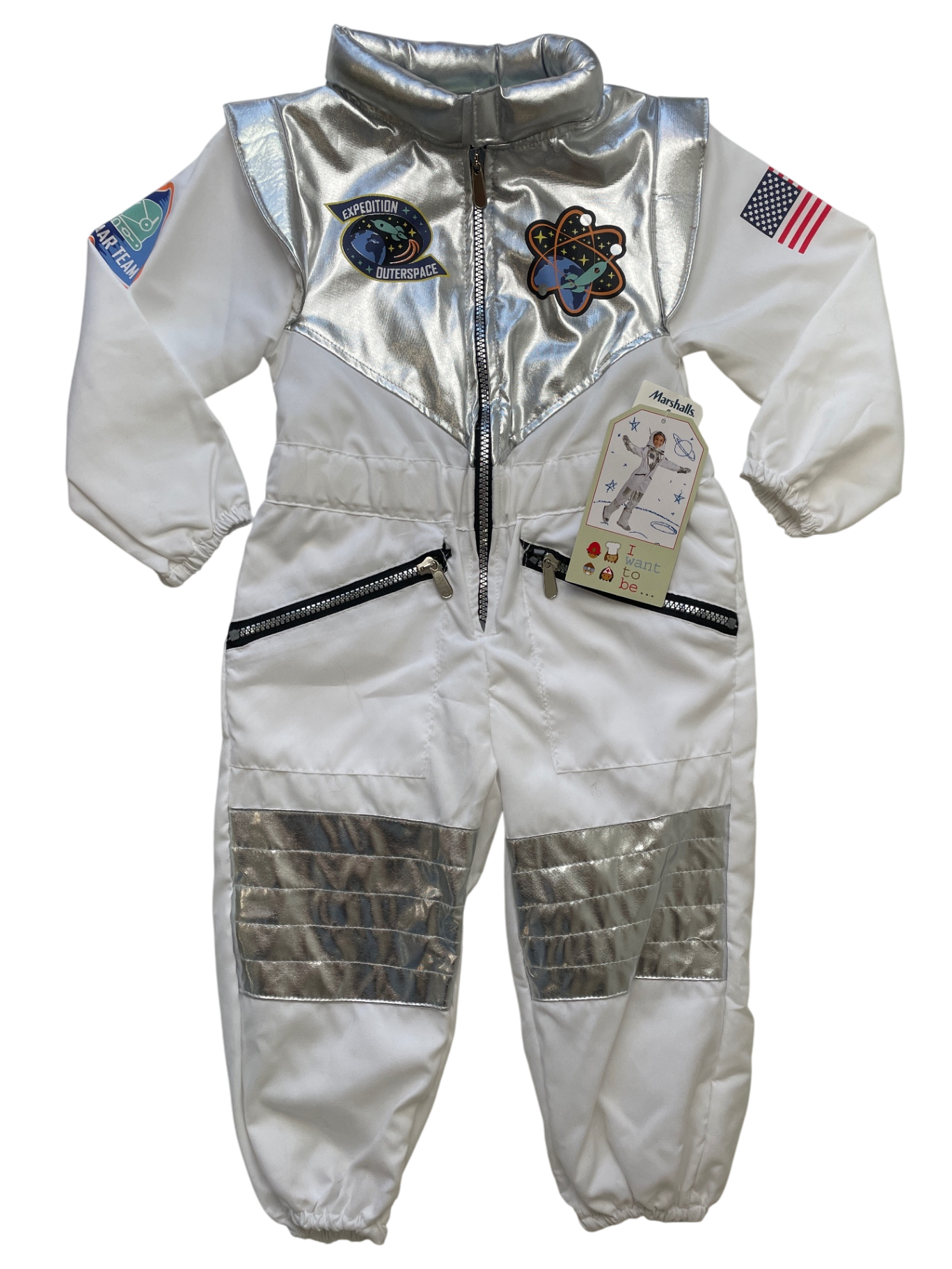I Want To Be... Costume - White Astronaut (Suit + Helmet) | size 3T