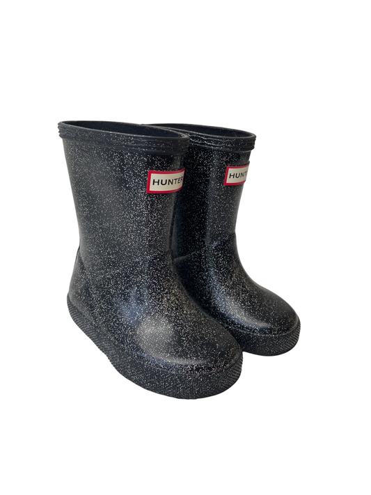 Hunter Shoes - Glitter Rain Boots | size 6/7