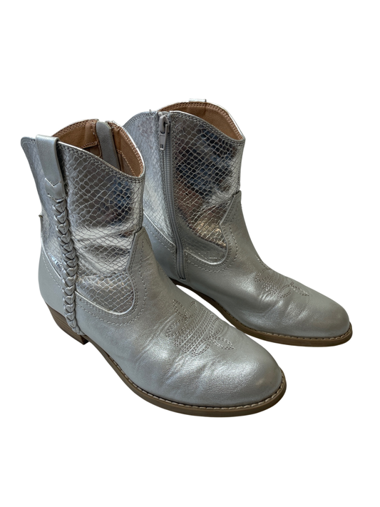 Dolce Vita Shoes - Silver Cowgirl Boots | size 4