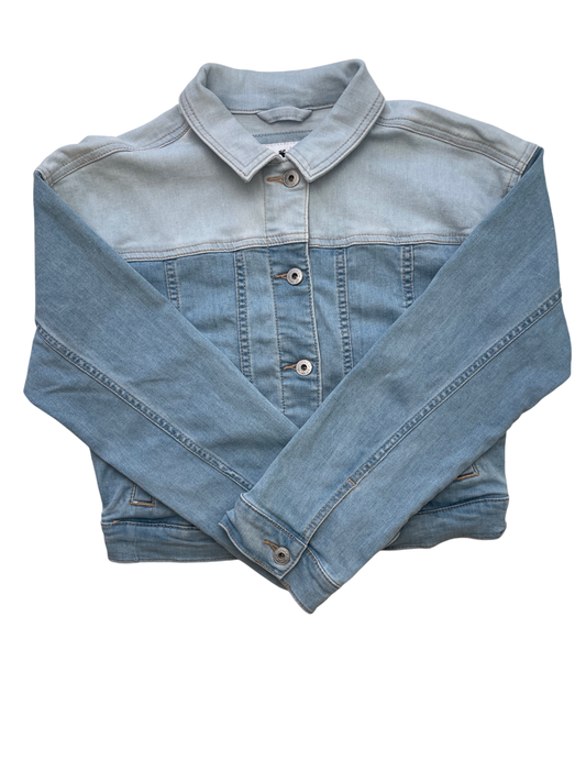 Abercrombie Kids Jacket - Blue Two-Tone Denim | size 11/12