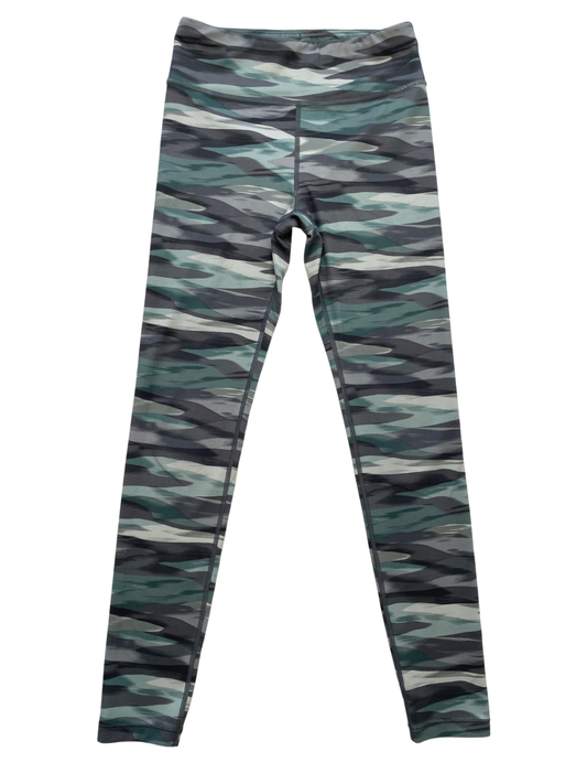Athleta Girl Leggings - Green Camoflage | size 12
