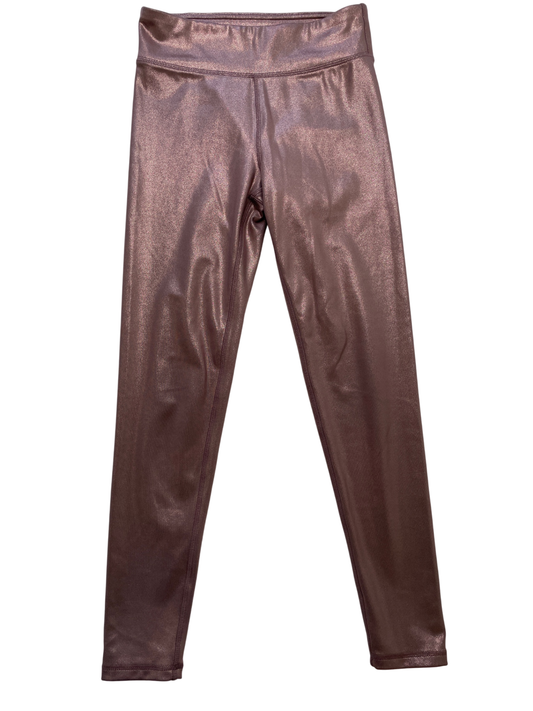 GapFit Leggings - Pink Metallic | size 12