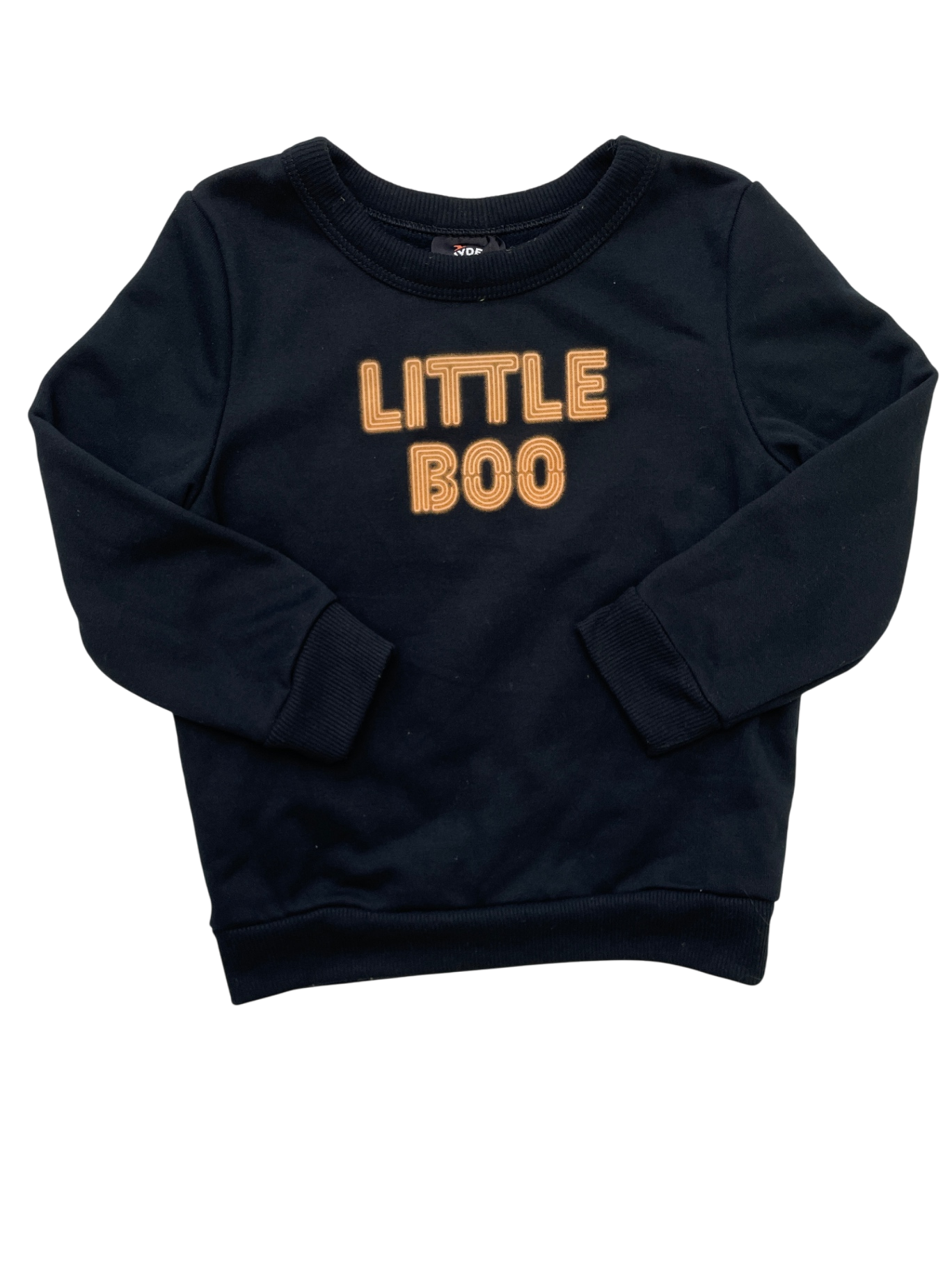 Hyde and Eek! Sweatshirt - Black Little Boo | size 3T