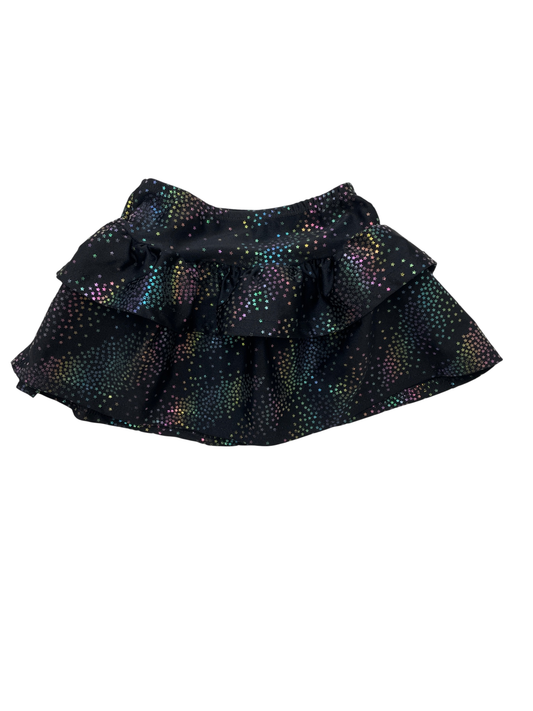 Dori Creations Skirt - Black Iridescent Stars | size 3T