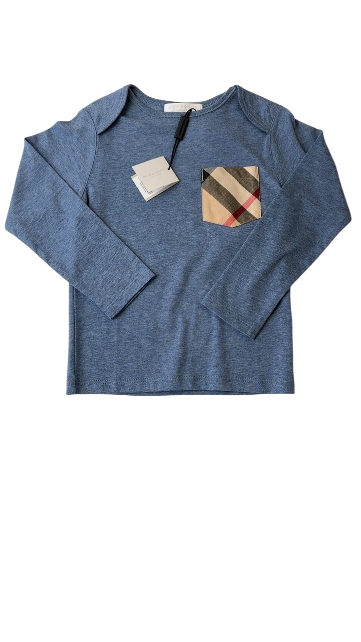 3T Burberry Longsleeve T-Shirt