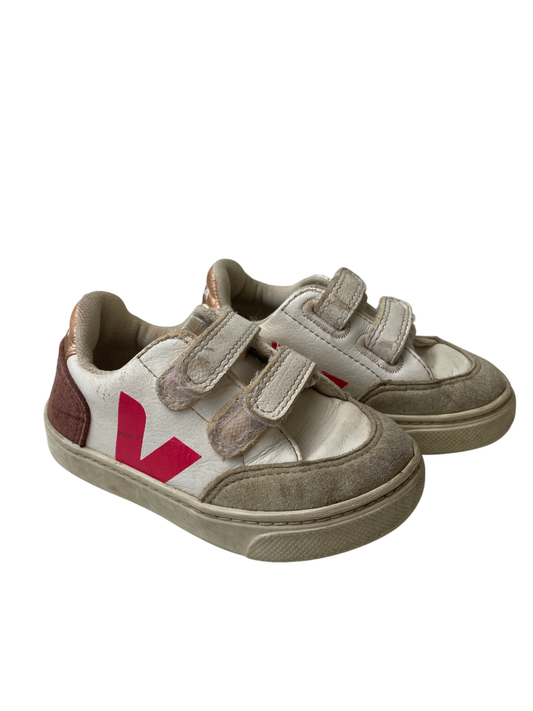 Veja Shoes - White Velcro Sneaker | size 8.5