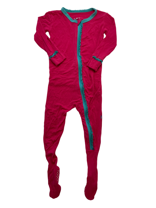 Kickee Pants Onesie - Pink Ruffles | size 18 - 24 Months